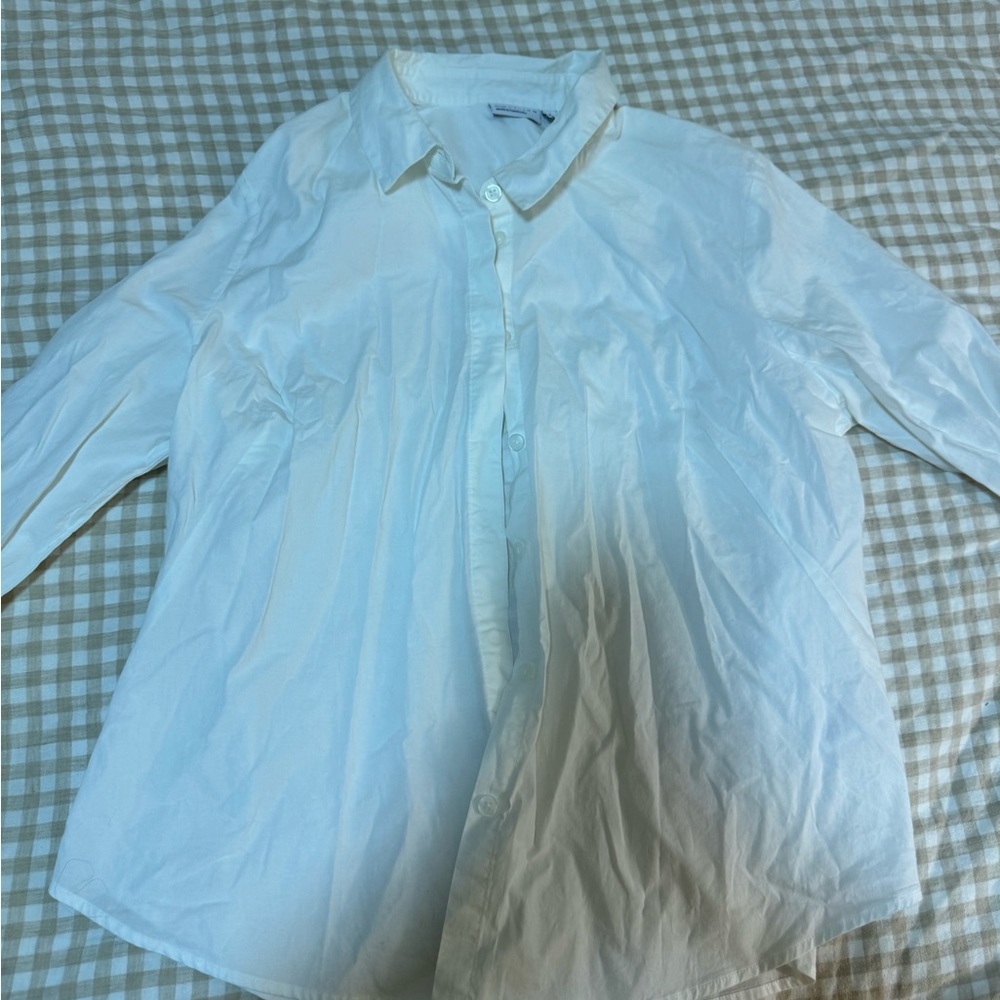 ASOS White Button-Up Shirt